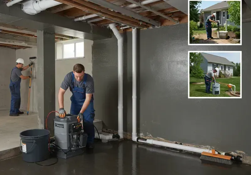 Basement Waterproofing and Flood Prevention process in Clayton, OH